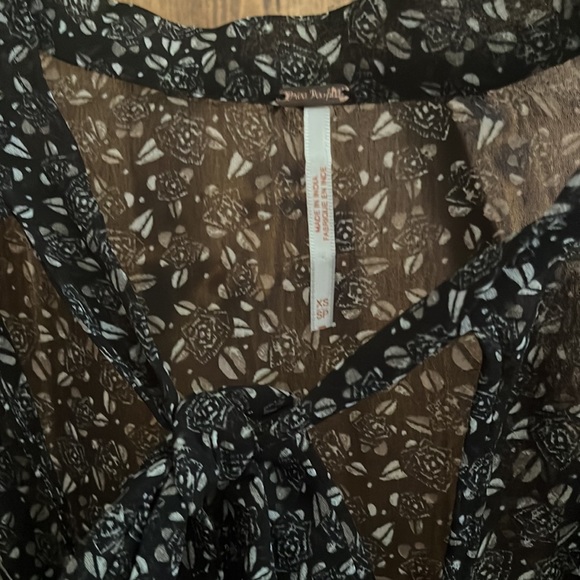 Free People Dress Set With Neck Tie - Picture 3 of 4